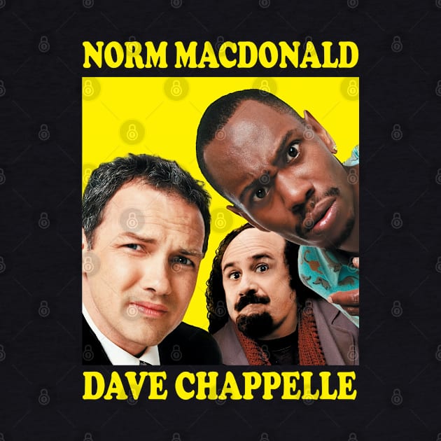 Norm Macdonald and Dave Chappelle by makalahpening